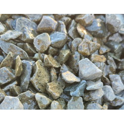 Зеленый гранит крошка галтовка, фракция 5-10 мм