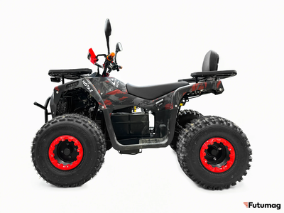 Электровадроцикл MOTAX Grizlik E1500 2024 Красный камуфляж