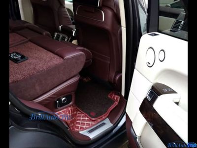 3D коврики в салон Range Rover из экокожи