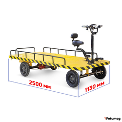 Платформенная электротележка RuTrike СКЛАД 2500