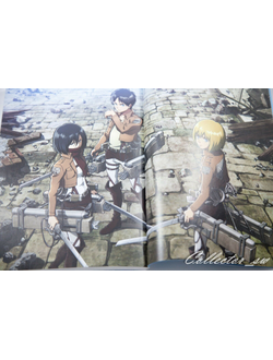 Оригинальный Арт Бук Attack on Titan Season 1, 2 (Атака титанов 1 и 2 сезон)