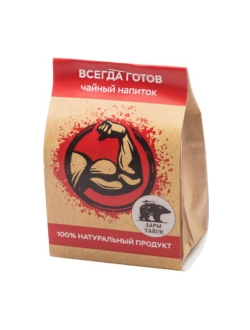 Сбор травяной "Дары Тайги" "Всегда готов", крафт-пакет, 100 гр.