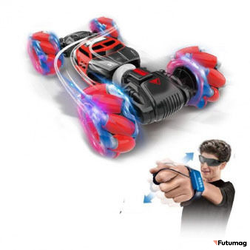 Машинка на радиоуправлении SKIDDING CAR 32 см светящиеся колеса