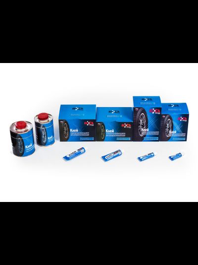 Клей самовулканизующийся для холодной вулканизации в жестяная банке с кисточкой 800 мл