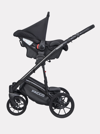 Коляска 3в1 Riko Basic Pacco 09 Black