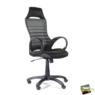 Кресло M-709 Тесла/Tesla black PL E11-k (черный) UTFC