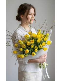 Букет цветов на 8 марта № 767