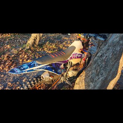 Наклейки на мотоцикл KTM 125-450 SX, SXF 2019-2022, EXC 2020-2023/GR8 #5998