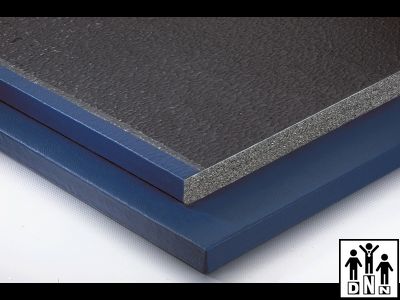 Татами Эконом ППЭ, 4 см, верх ПВХ, открытое дно, 180 кг/м3