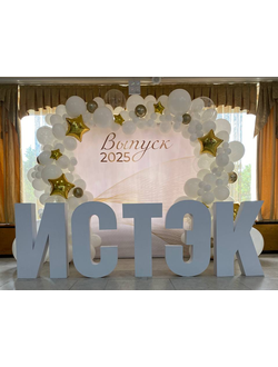 ФОТОЗОНА ИЗ ШАРОВ "ШКОЛЬНЫЙ БАЛ"