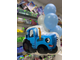 Синий трактор ( размер 66 см )