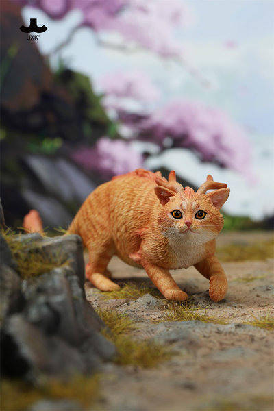 Котик-дракон (рыжий) - Коллекционная фигурка 1/6 Catragon Figurine (JXK263A) - JXK
