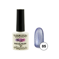 Гель-лак FOR YOU Cat's eye CRYSTAL № 05