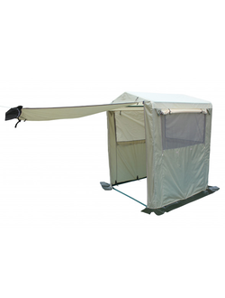 Палатка-Кухня Митек Стандарт  1.5 Х 1.5 бежевый-хаки