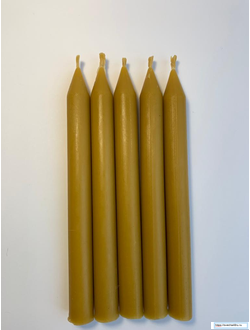 Свеча желтая "Карандаш" (4 часа горения).
