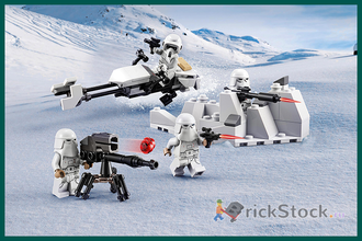Lego star wars snowtrooper battle pack cheap