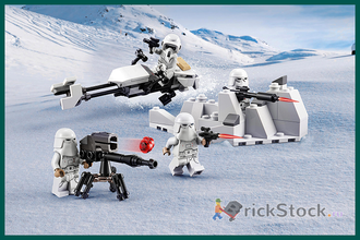 # 75320 Боевой Набор «Снежных» Пехотинцев (Боевой Комплект 2022) / Snowtrooper Battle Pack 2022