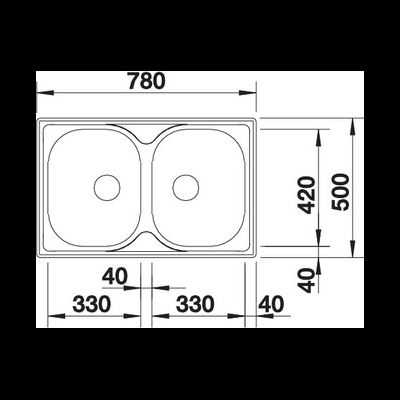 Мойка Blanco Tipo 8 Compact