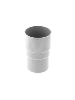 Соединитель водосточной трубы | 110мм | ПВХ