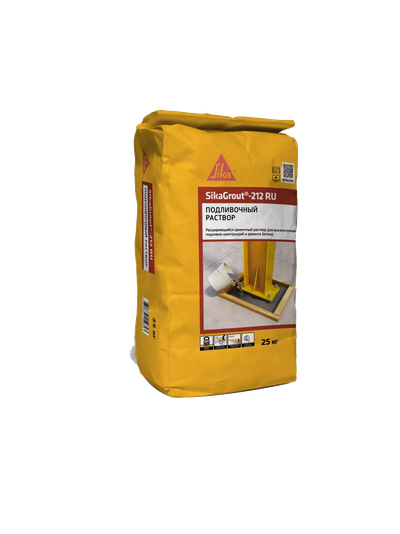 Быстротвердеющая расширяющаяся подливочная и ремонтная смесь SikaGrout-212 RU