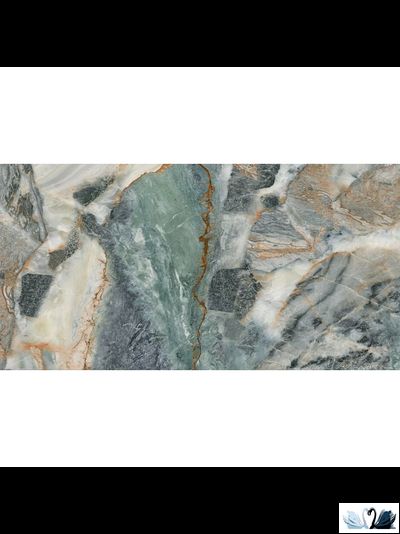 Керамогранит Fusure Ceramic FSS12041 60х120 см зеленый глянцевый