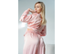 Пижама Виктория Сикрет розовая с кружевом