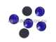термостразы плоская спинка ss16 (4 мм), цвет-королевский голубой, материал-стекло, 3 гр/уп