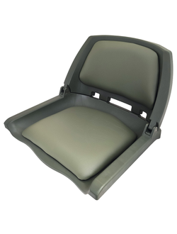 Сиденье с виниловыми подушками, зеленое