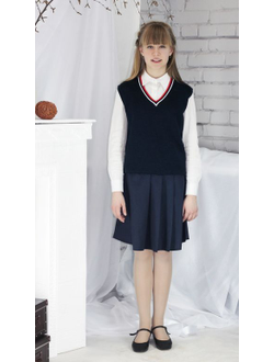 Жилет с контрастной бейкой (3 цвета)