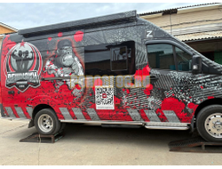 Пороги с накладным листом Папа Тюнинг d53 для ГАЗель Next NN 2021-