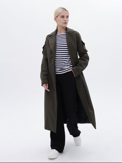 Плащ Palletoque Хаки