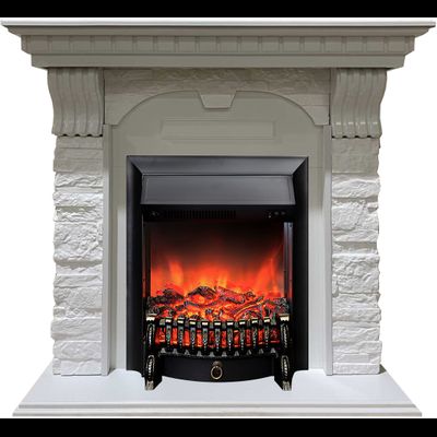 Электрокамин Дублин WT M2 с очагом Fobos