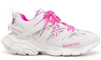 КРОССОВКИ BALENCIAGA TRIPLE белые с розовым