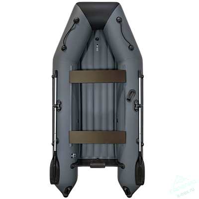 Лодка ПВХ Мастер Лодок Барс 3200НДНД Графит / Чёрный