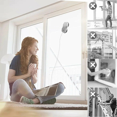 Робот-стеклоочиститель Xiaomi HUTT DDC55 Robot Window Cleaner White EU