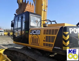 Стекло заднее левое закаленное JCB JS 205LC