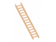 Прямая деревянная лестница "Нормандия» ЛМО-12