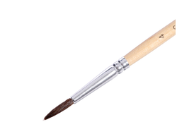 Кисть для живописи №4 конский волос