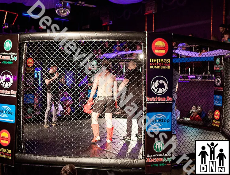 Октагон. турнир Grad-5. Бои без правил Восьмиугольник 8