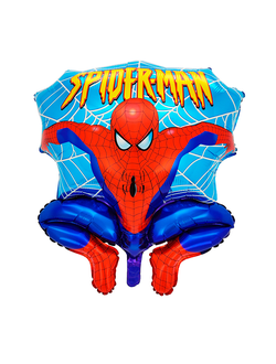 Шар фольгированный с гелием "Человек - паук в прыжке"
