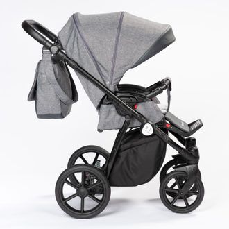 Коляска прогулочная Bebizaro Sport 02 Gray