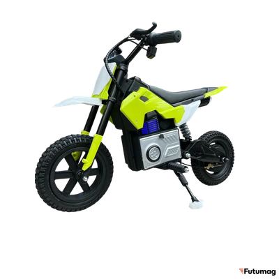 Детский электромотоцикл Coolco желтый