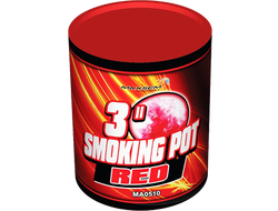 Цветной дым Smoking pot red MA0510