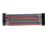 Купить Соединительные провода dupont 2.54 мм Мама-Мама 20 см 40 шт | Интернет Магазин Arduino