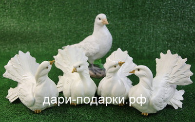 ГОЛУБЬ королевский 23*20см  0,5кг   полистоун Россия 849-012675