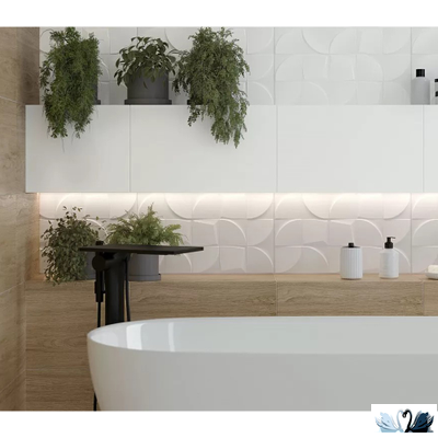 Плитка Gracia Ceramica Nature white wall 01 30x50 см настенная