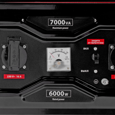 Генератор бензиновый RS-9000, 7 кВт, 230В, ручной стартер MTX