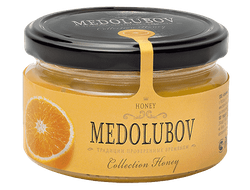 Крем-мёд Медолюбов с апельсином 250мл