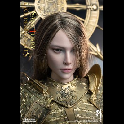 ПРЕДЗАКАЗ - Стражница святилища в золотом - Коллекционная фигурка 1/6 SWORDS OF CHAOS - GOLDEN TEMPLE GUARDIAN (BRASS EDITION) (SW002) - COOMODEL ?ЦЕНА: 43700 РУБ.?