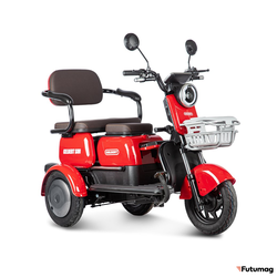 Электротрицикл Rutrike Gelbert Sun 48V/60V 650Вт красный